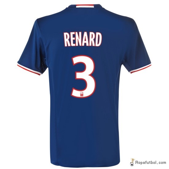 Camiseta Lyon Replica Segunda Ropa Renard 2016/17 Azul